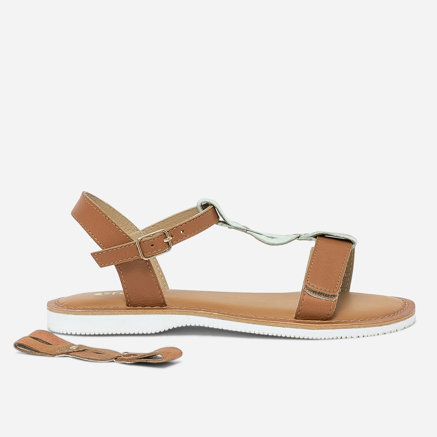 Camel leather sandals discount