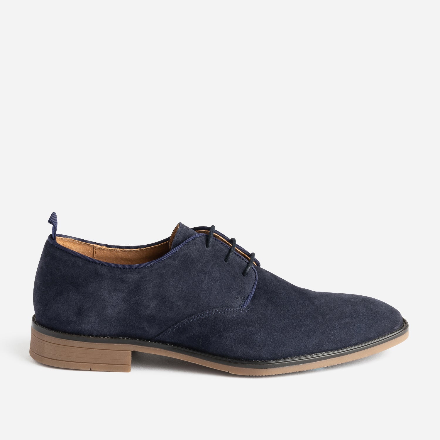 Derby bleu femme store