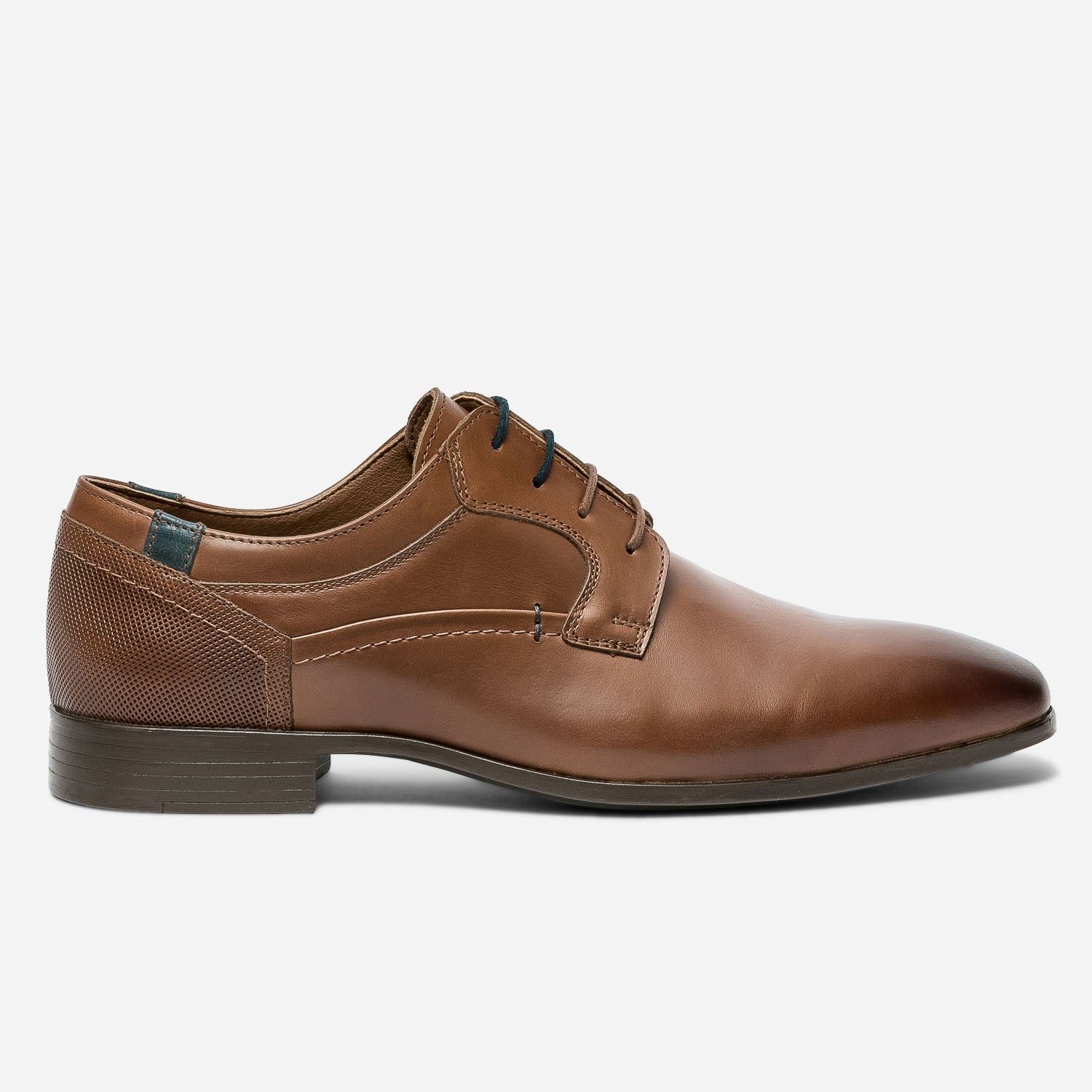 Brown leather Derbies Derby shoes Men ERAM
