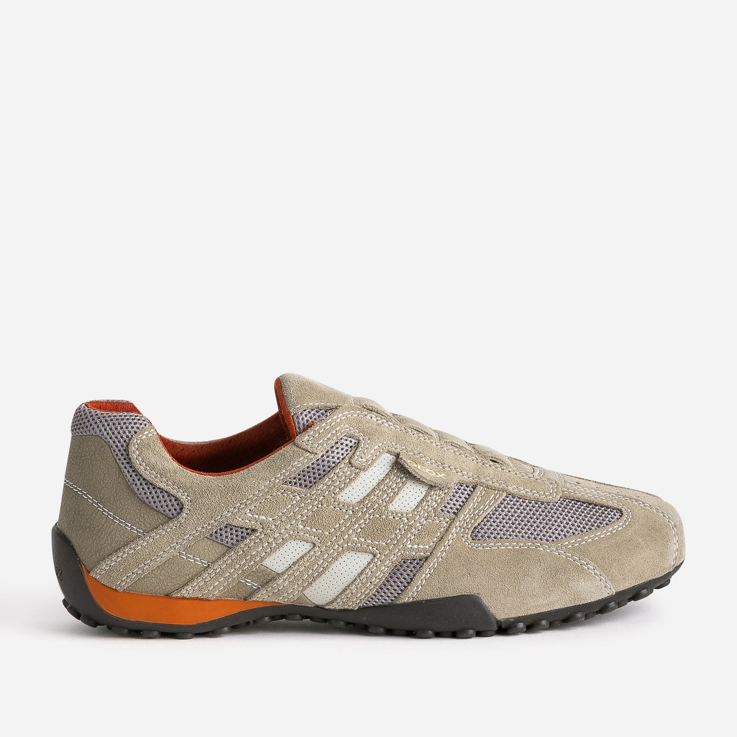 GEOX Sport beige suede trainers Sneakers Men ERAM