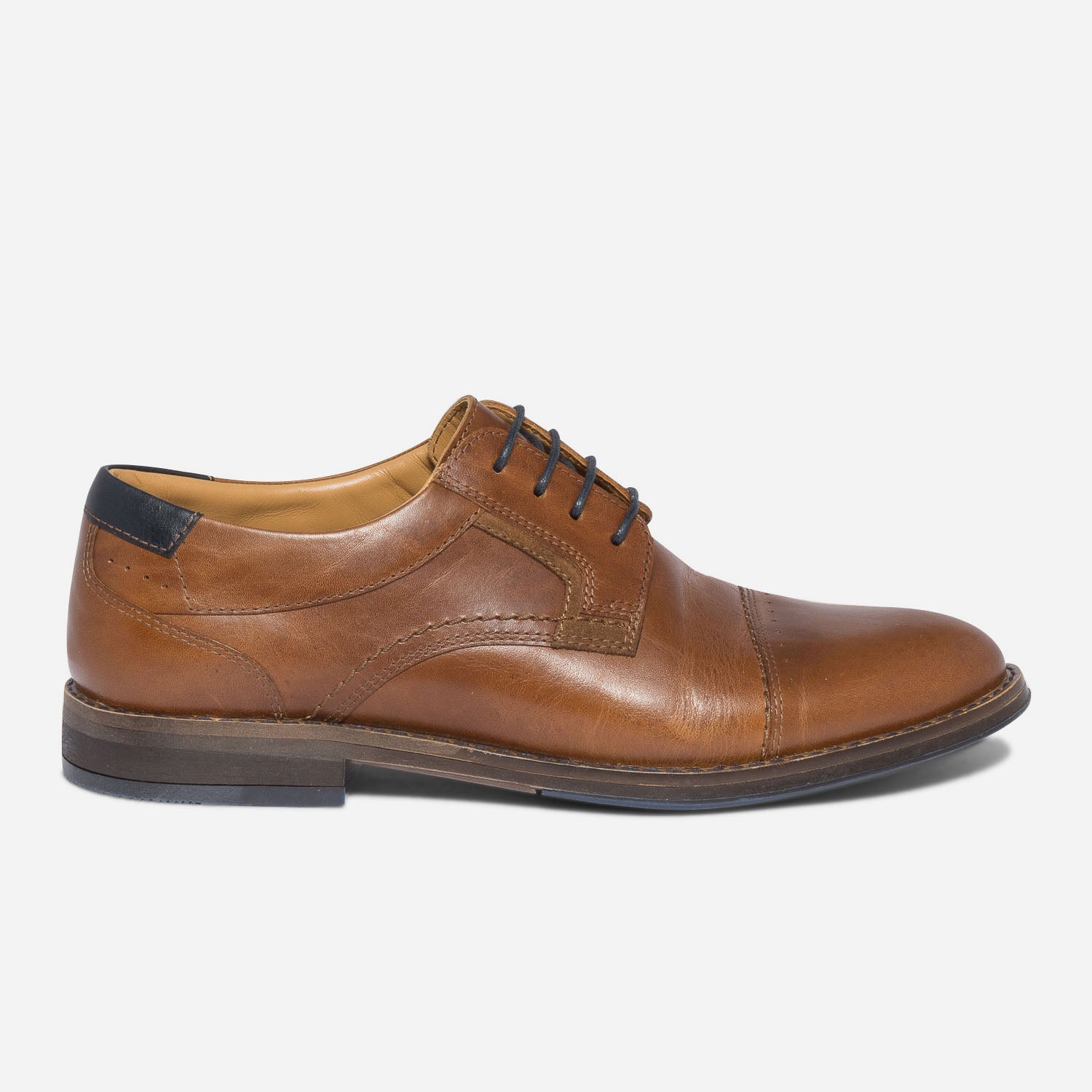 Camel leather Derbies Derby shoes Men ERAM