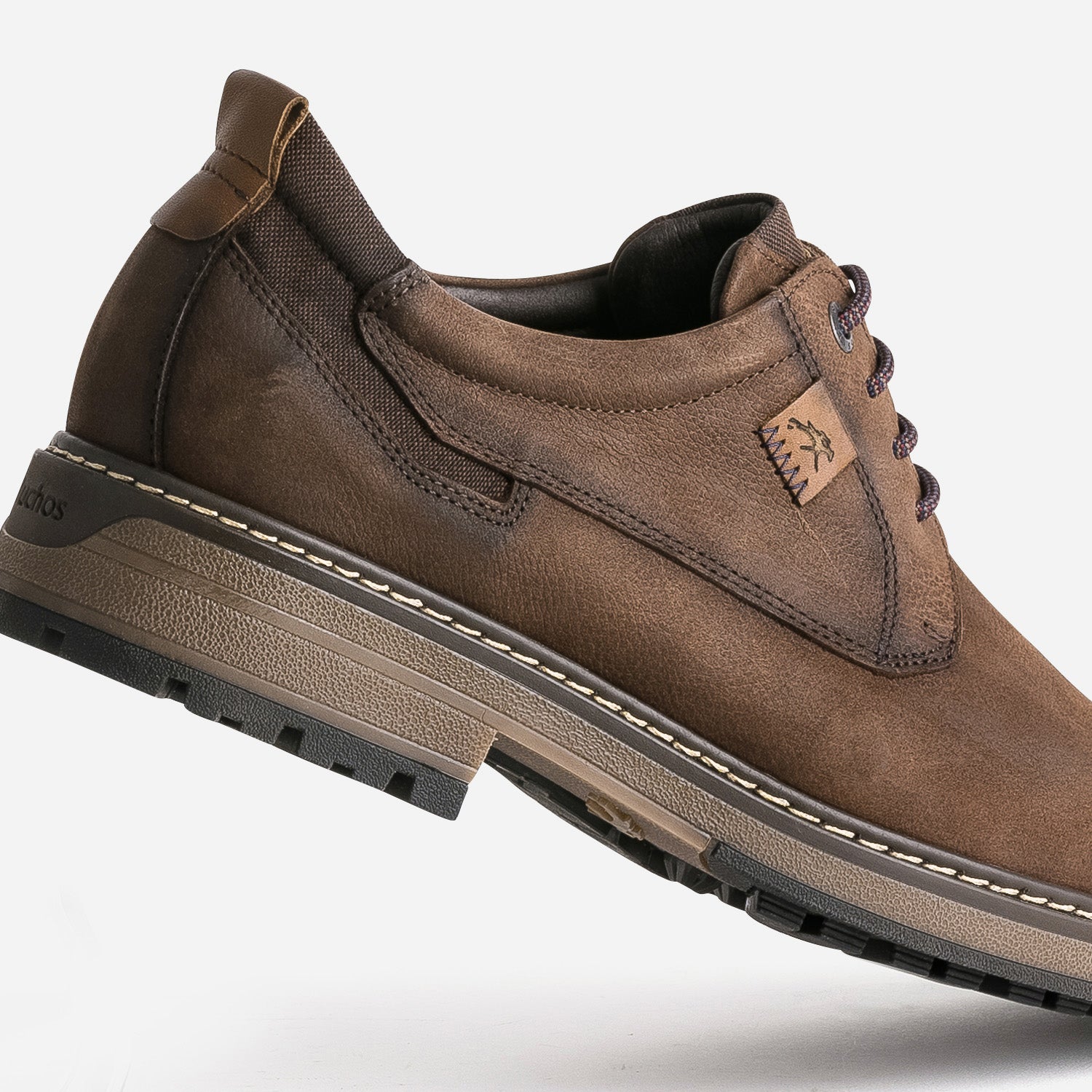 FLUCHOS comfort derby in brown nubuck leather Derby shoes Men ERAM