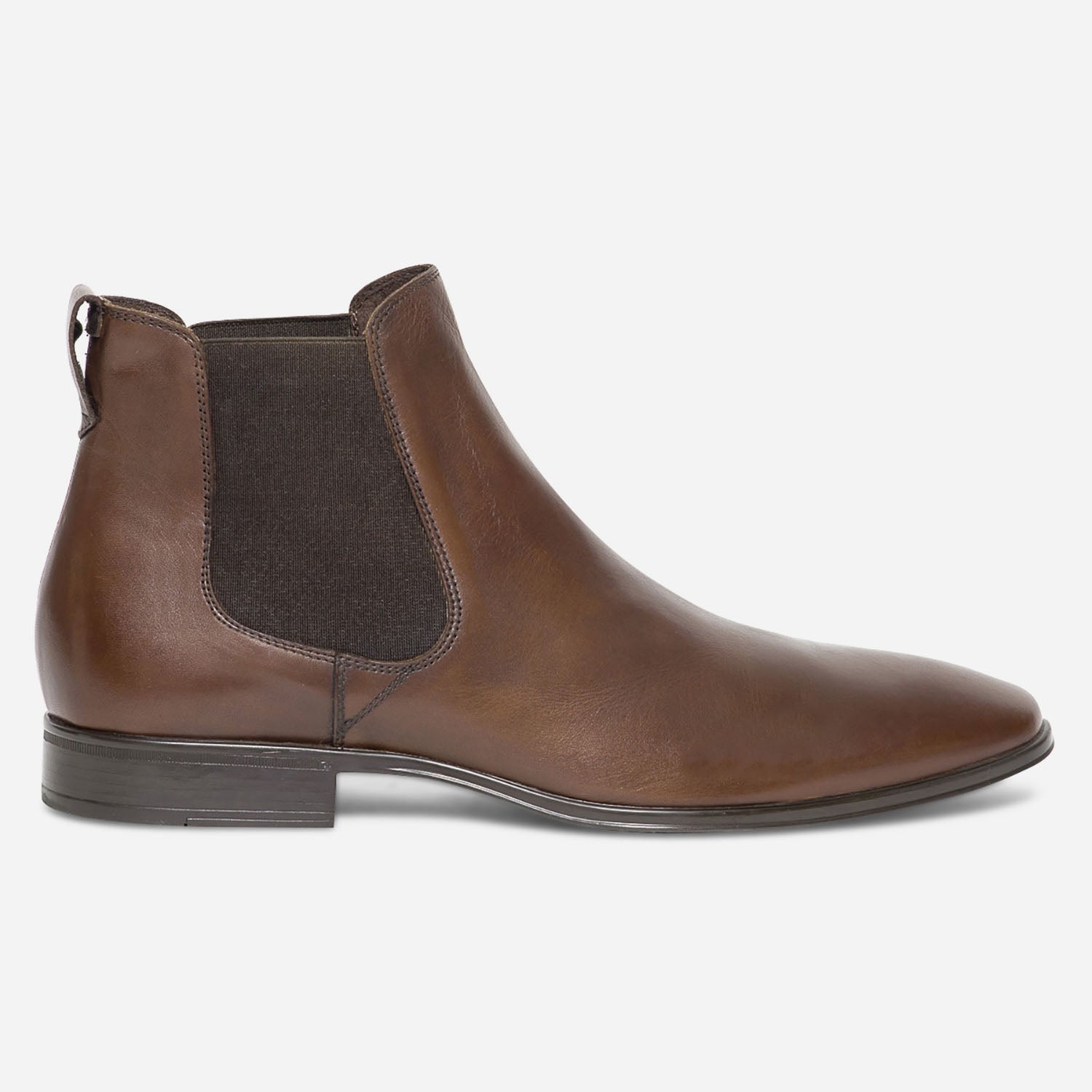 Camel leather Chelsea boots Ankle boots Men ERAM