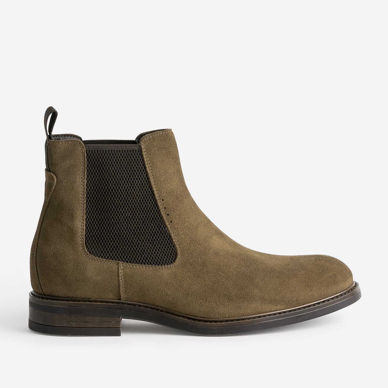Brown suede leather Chelsea boots Ankle boots Men ERAM