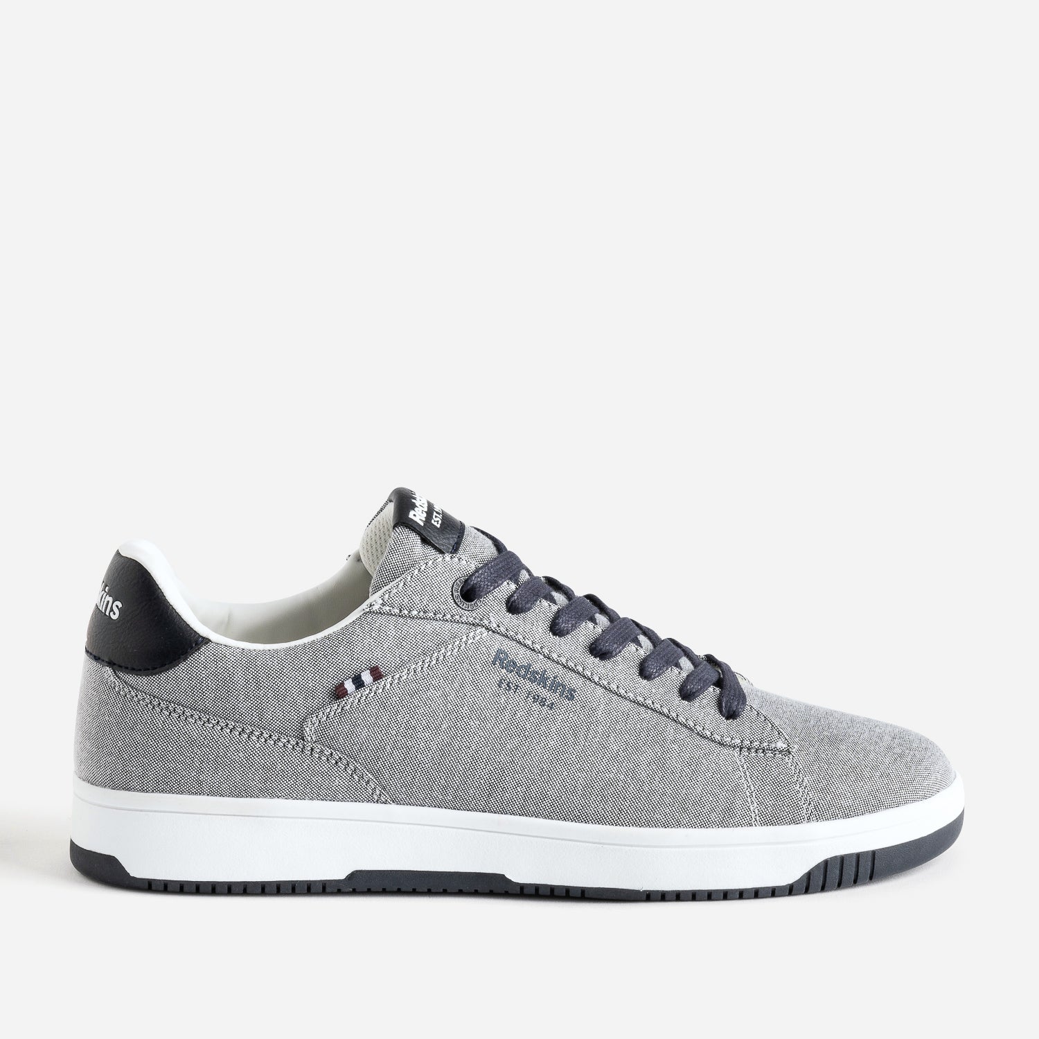 Grey canvas trainers mens cheap