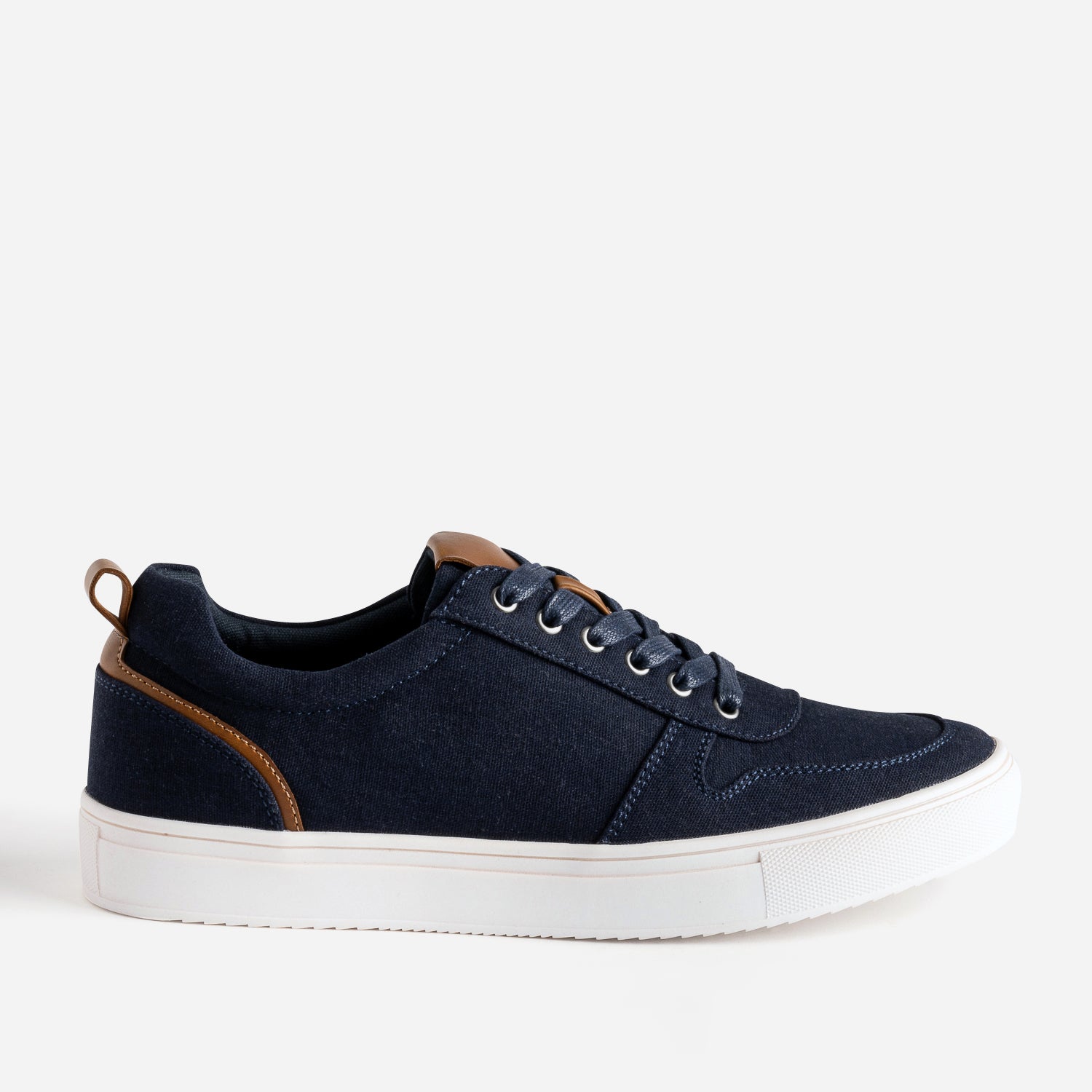 Navy blue canvas trainers Sneakers Men ERAM