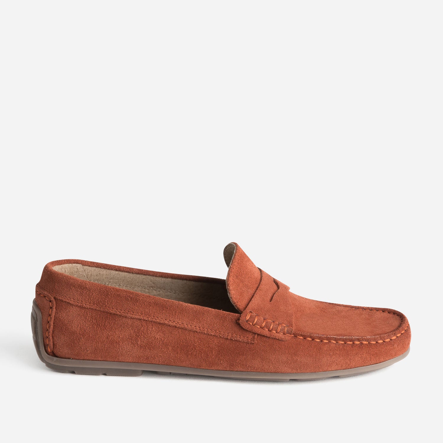Red fur loafers shop