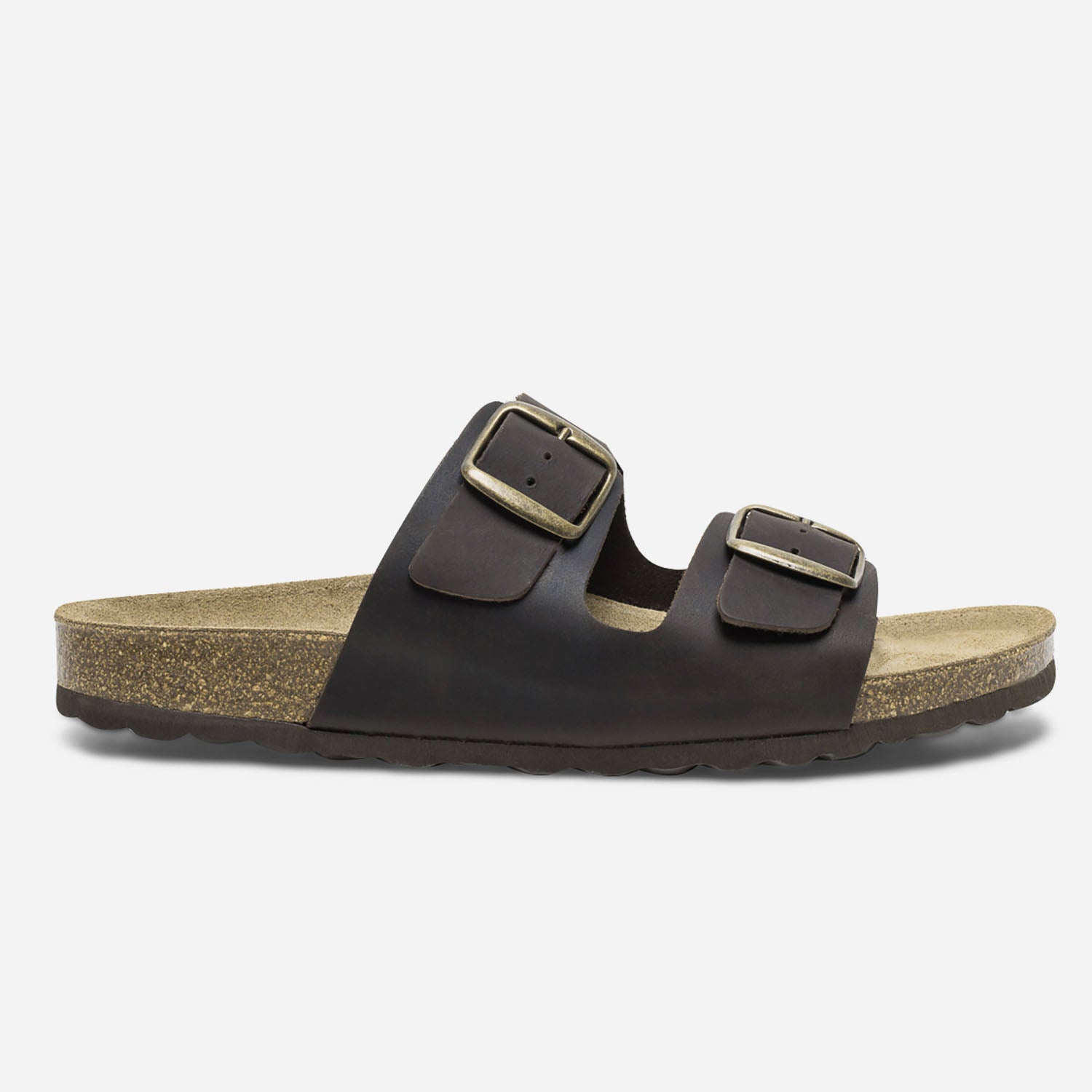 Brown leather anatomic mules Sandals Men ERAM