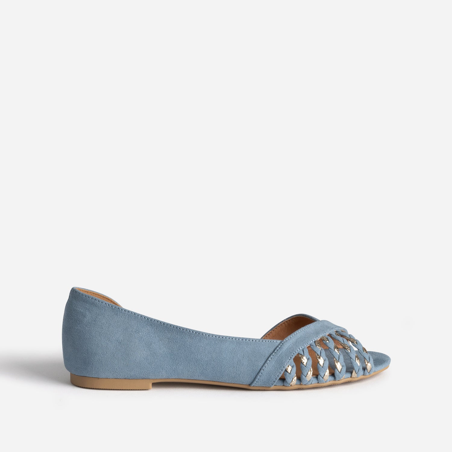 Ballerine open toe cheap