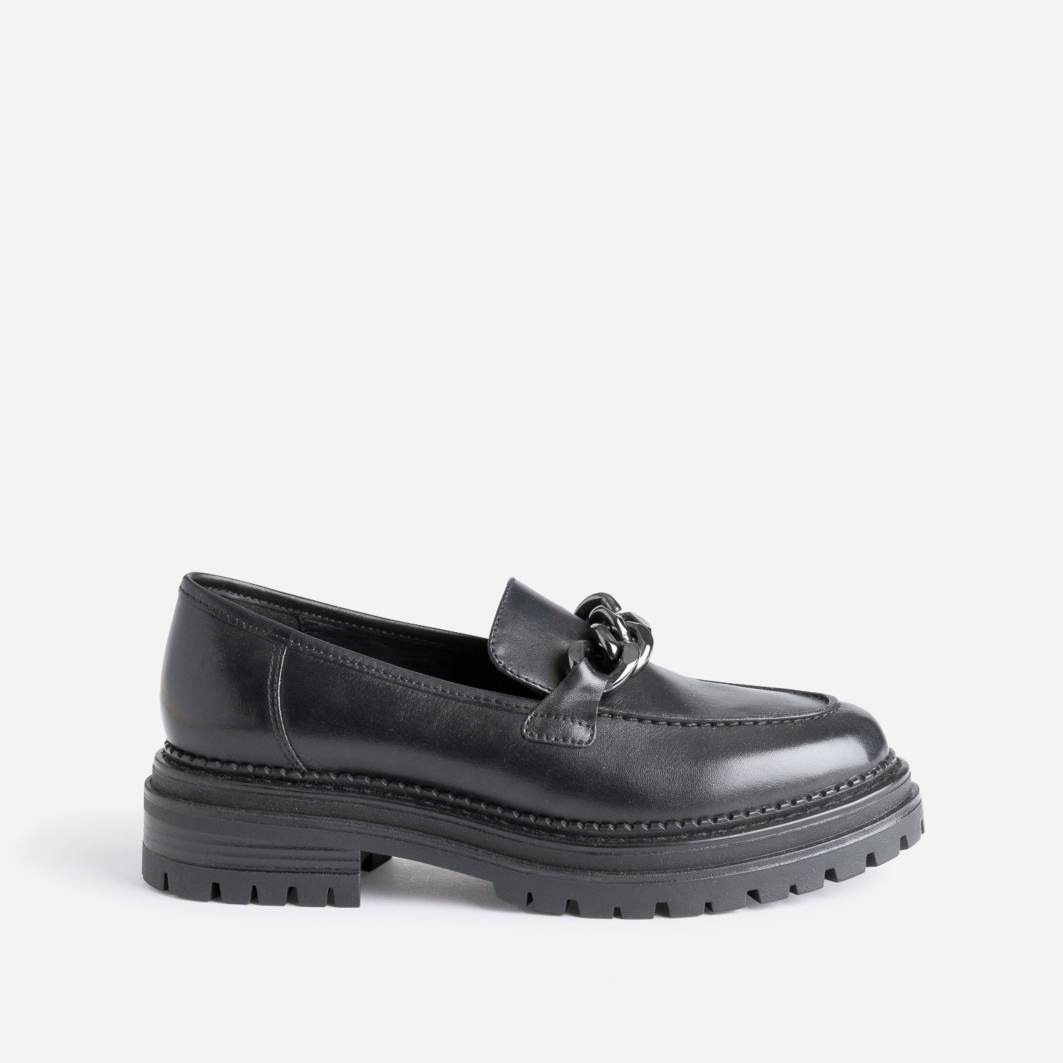 All black loafers clearance