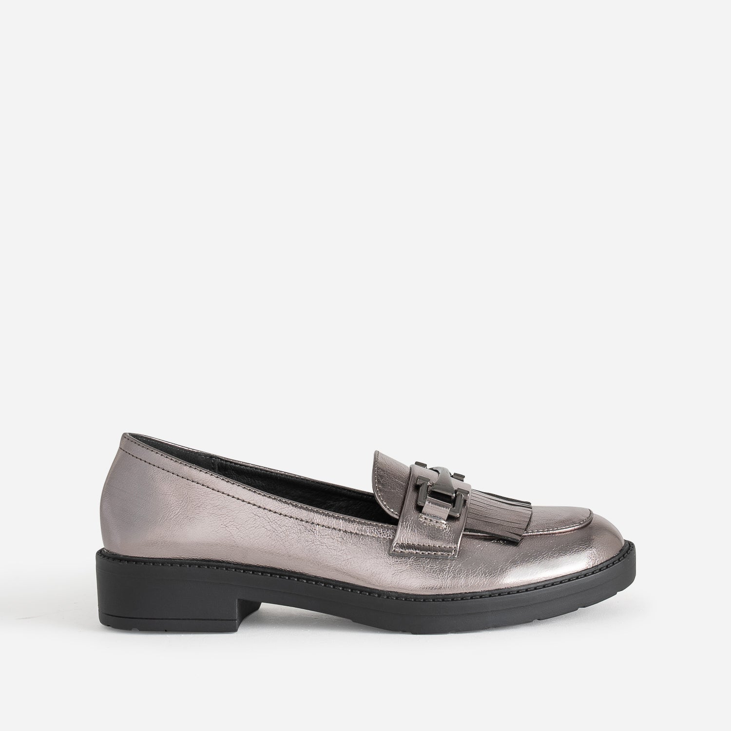 Dark gray loafers best sale