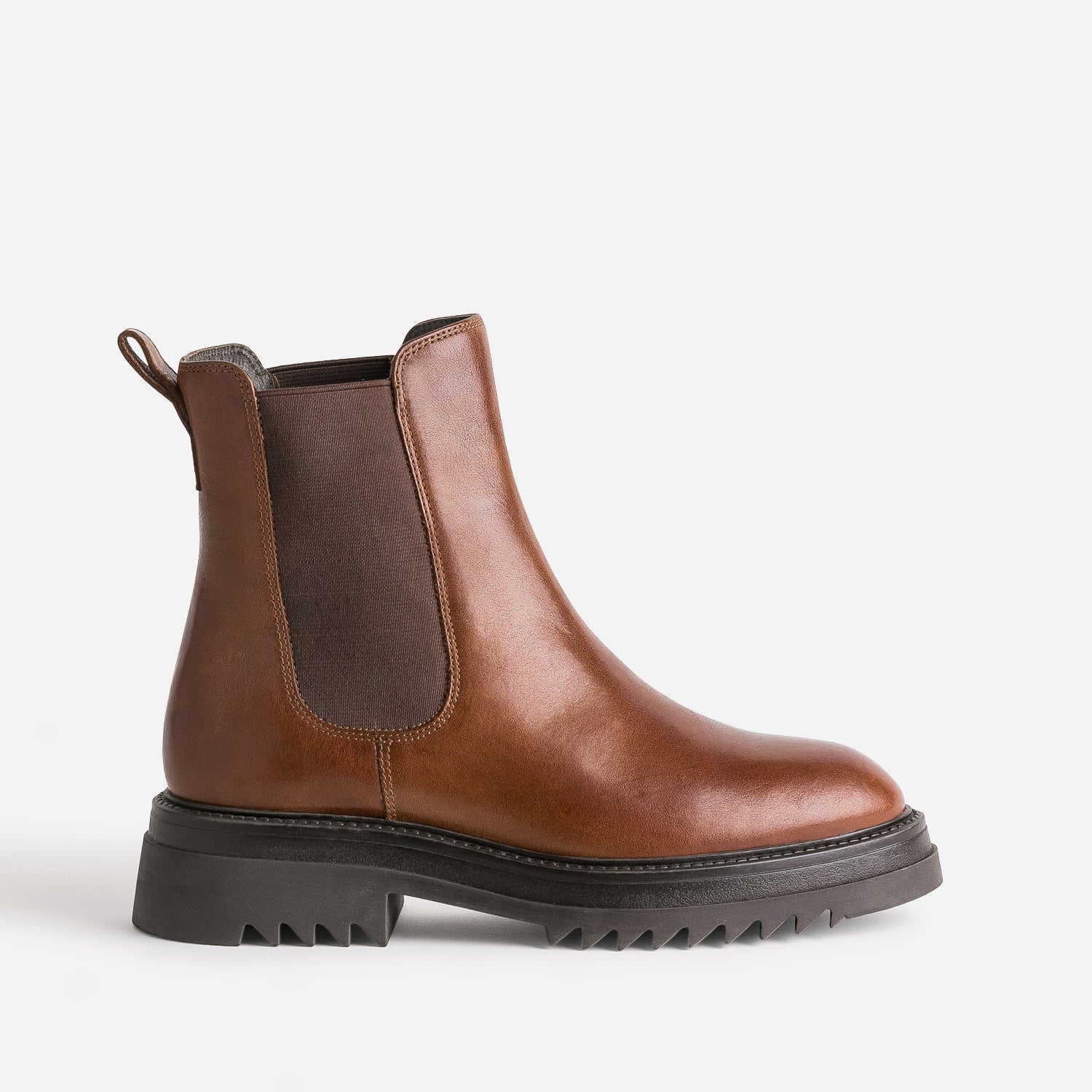 Chelsea boots cognac femme shop