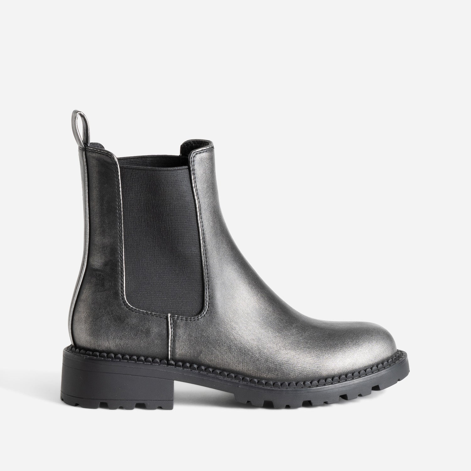 Metallic chelsea boots womens discount
