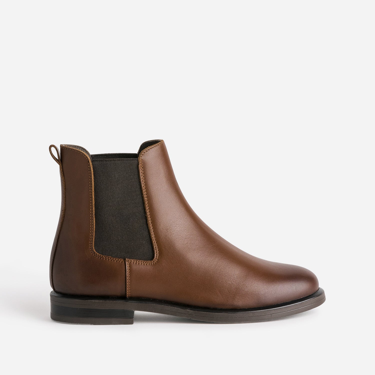 Womens cognac chelsea boots top