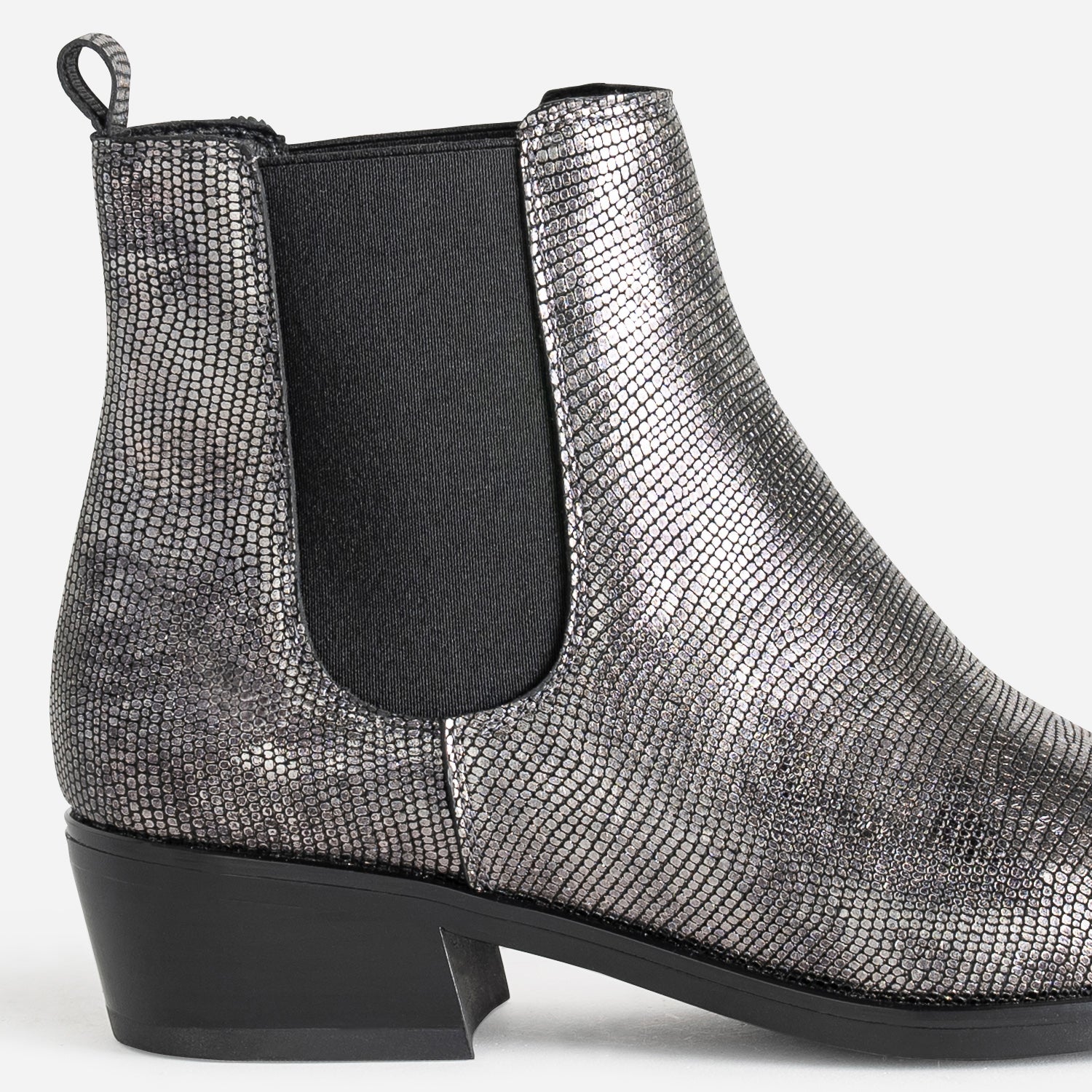 Silver grey boots discount