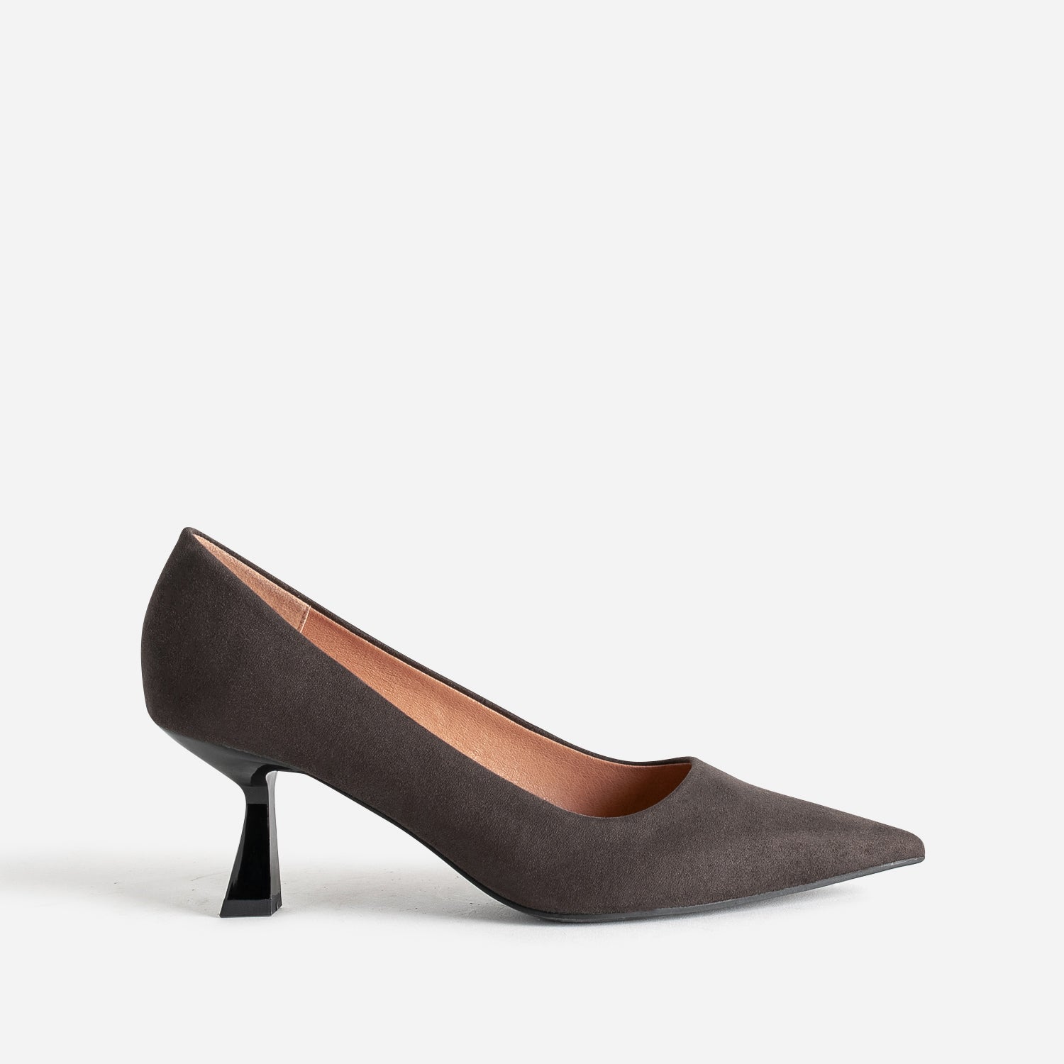 TEXTO grey suede pump
