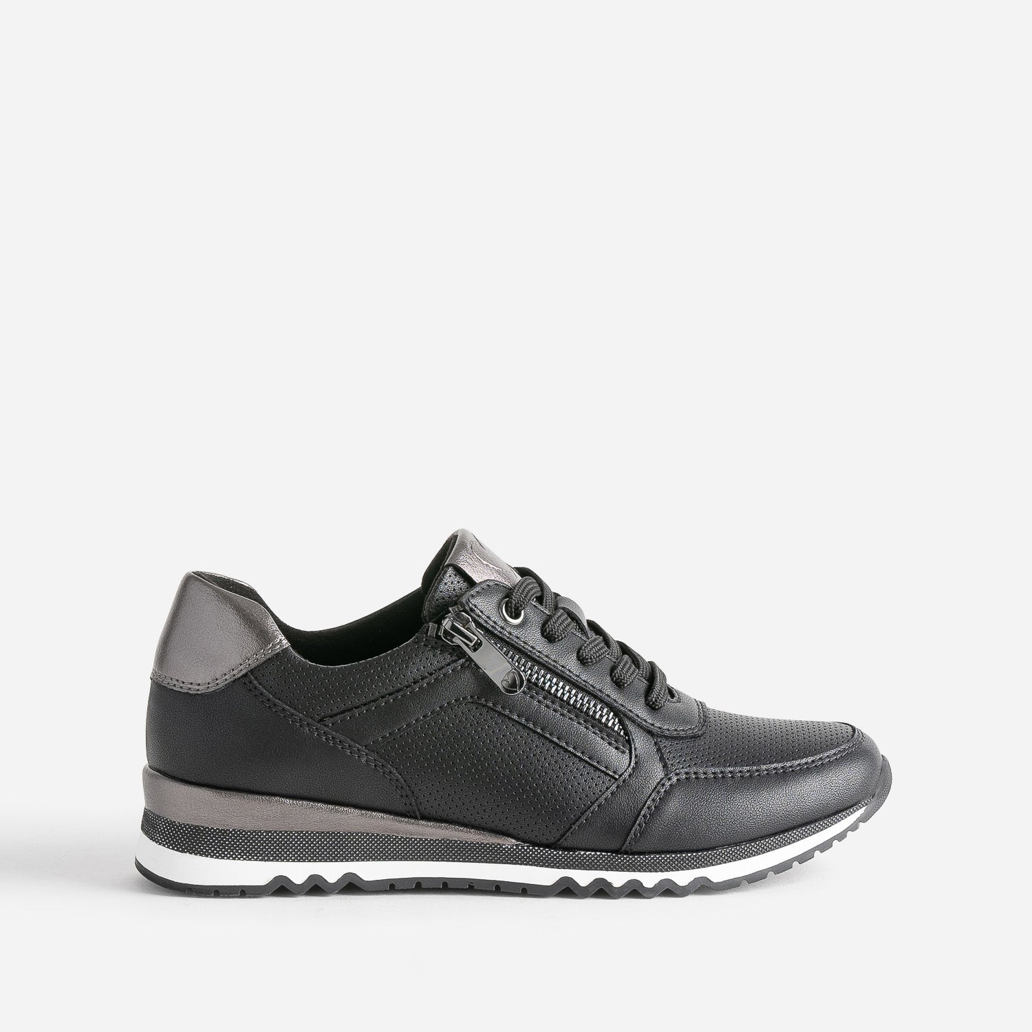 Marco tozzi black shoes online