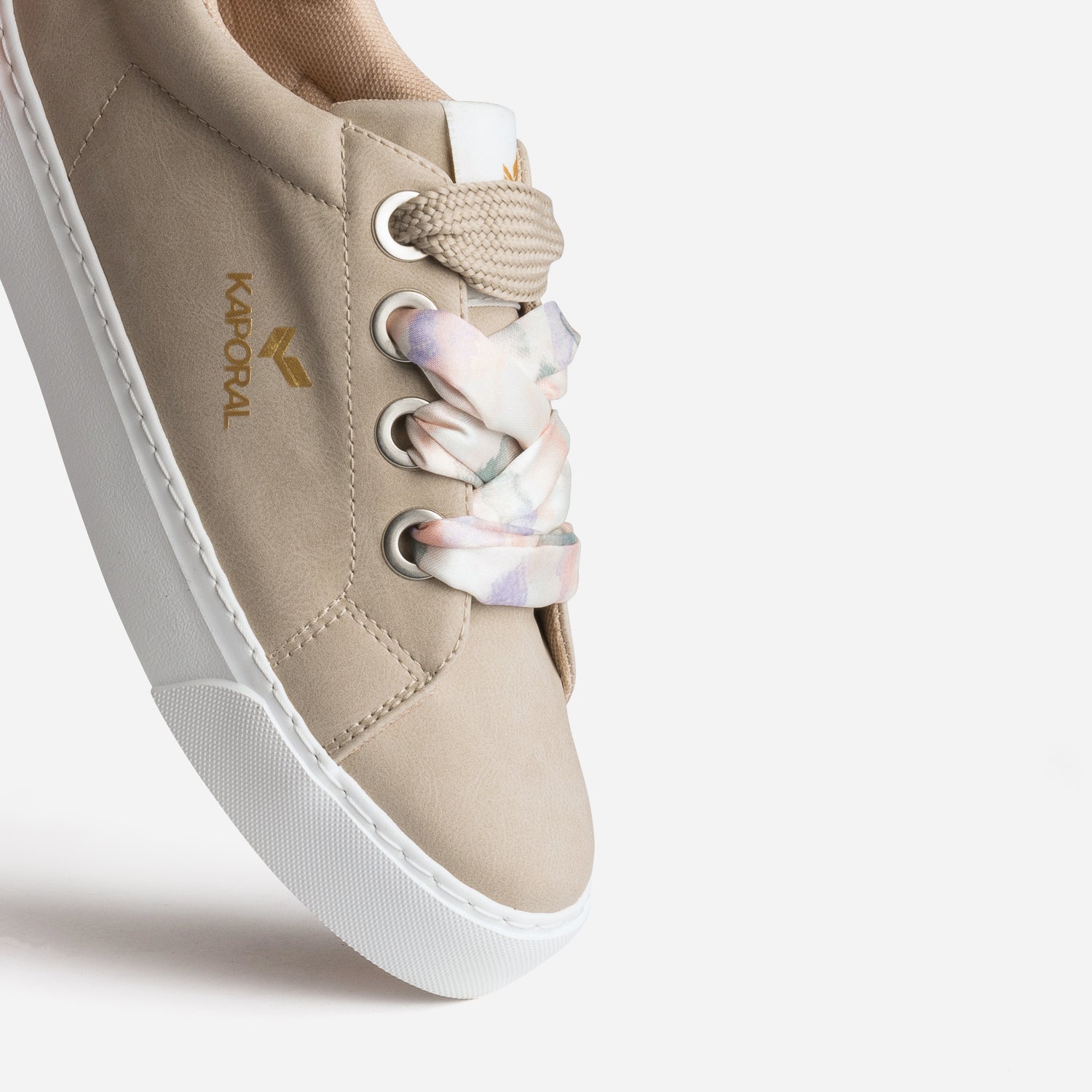 KAPORAL beige trainers