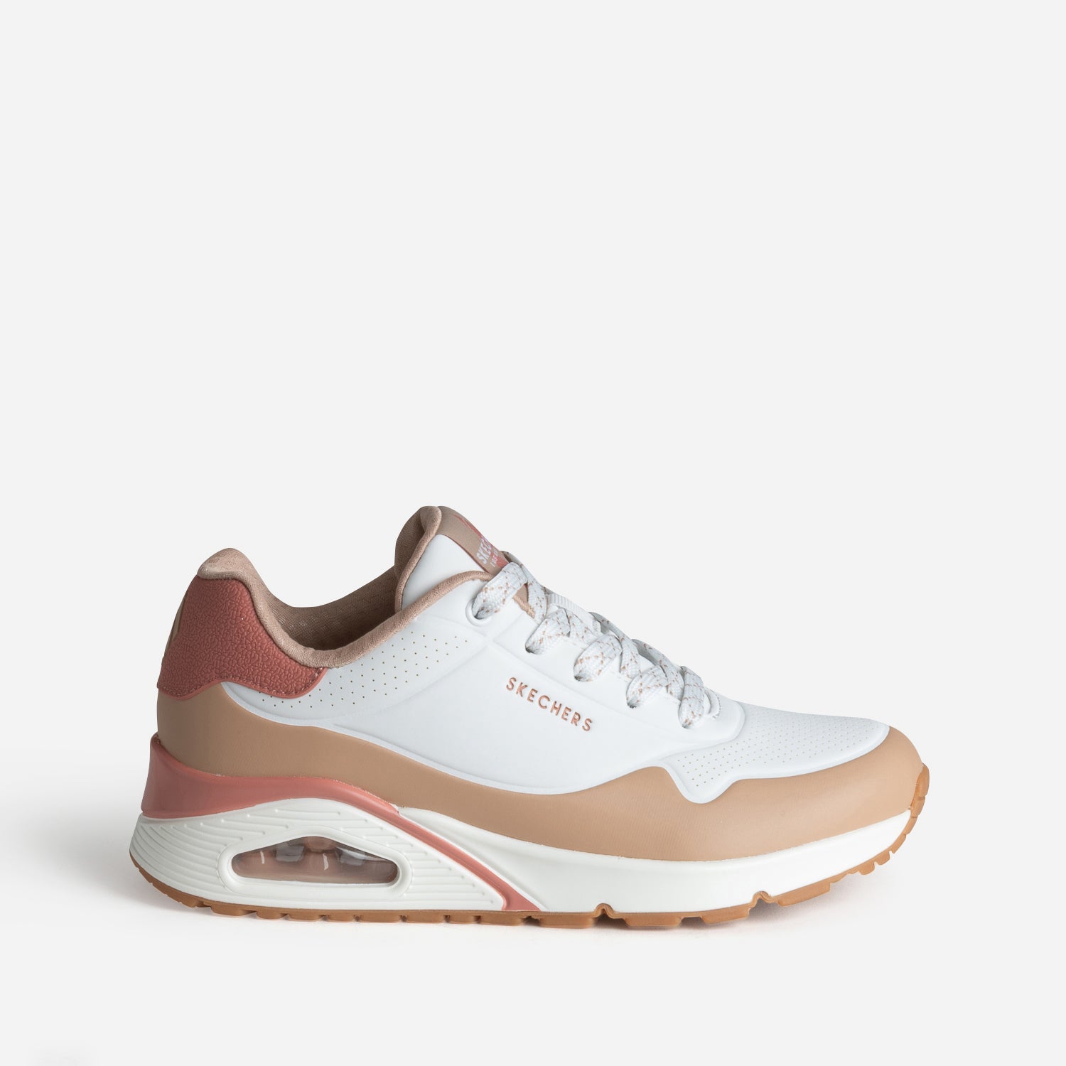 Skechers beige sneakers hot sale