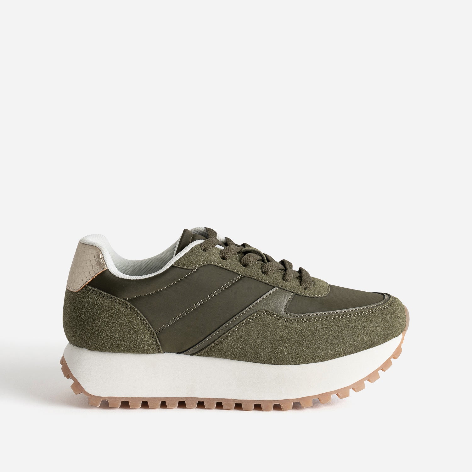 Khaki green trainers womens discount