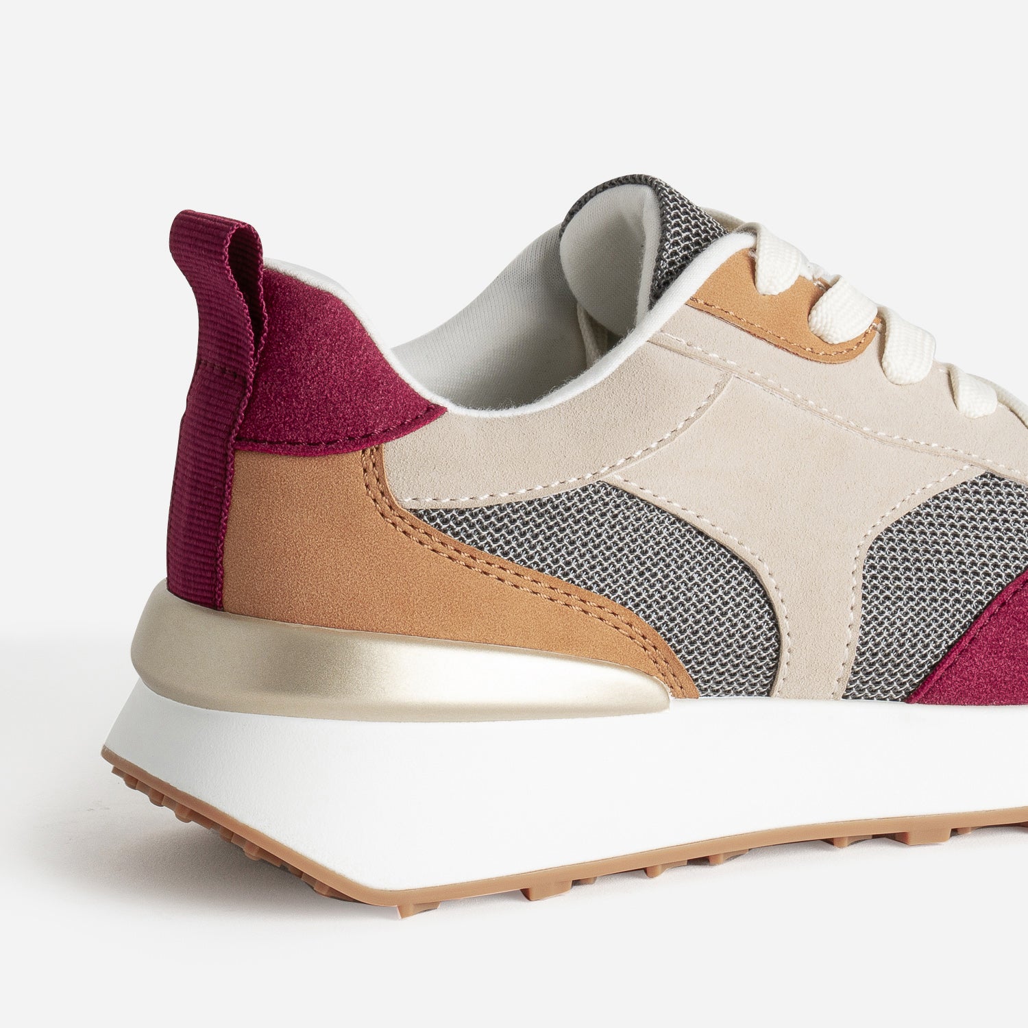 Camel coloured trainers clearance