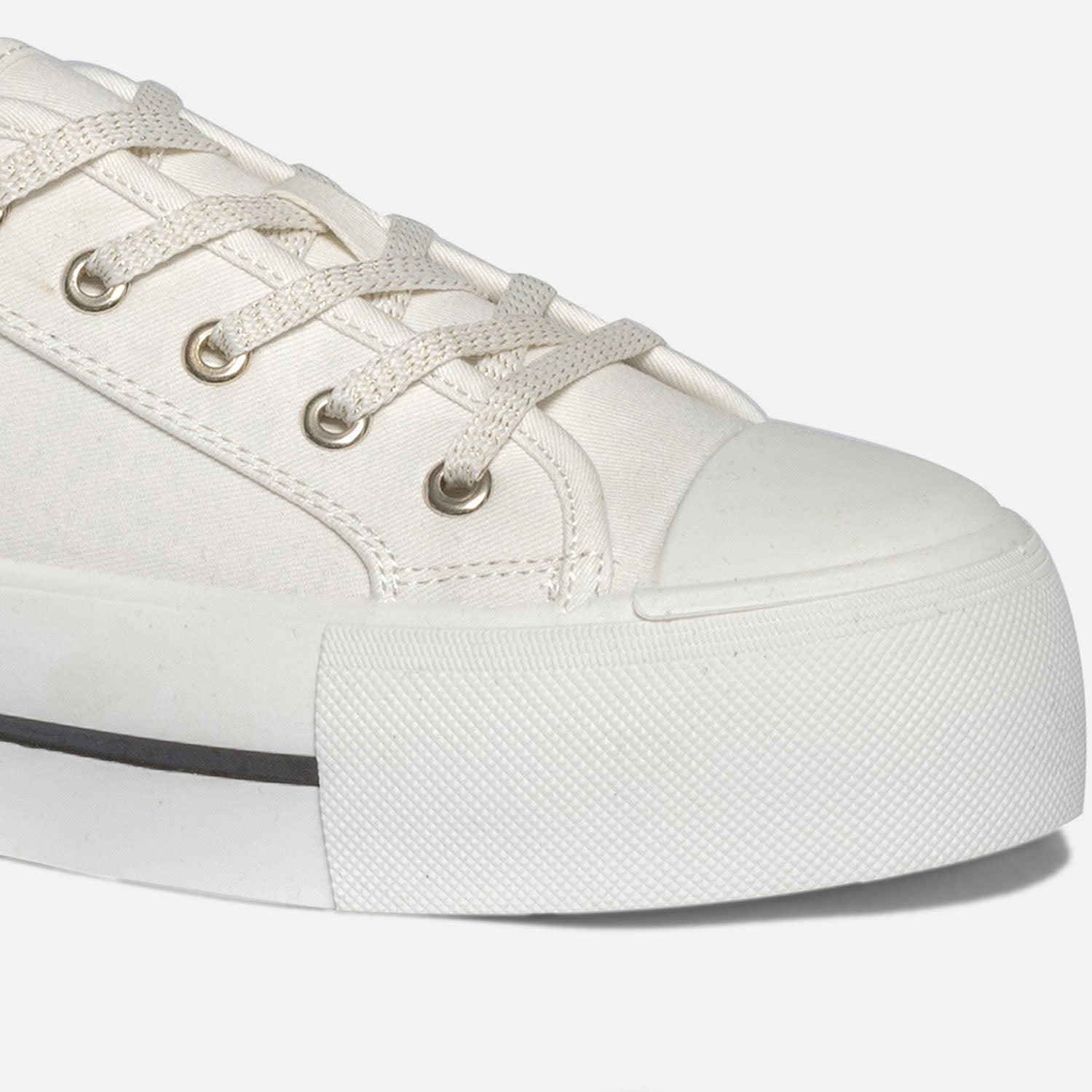 Platform sole trainers top