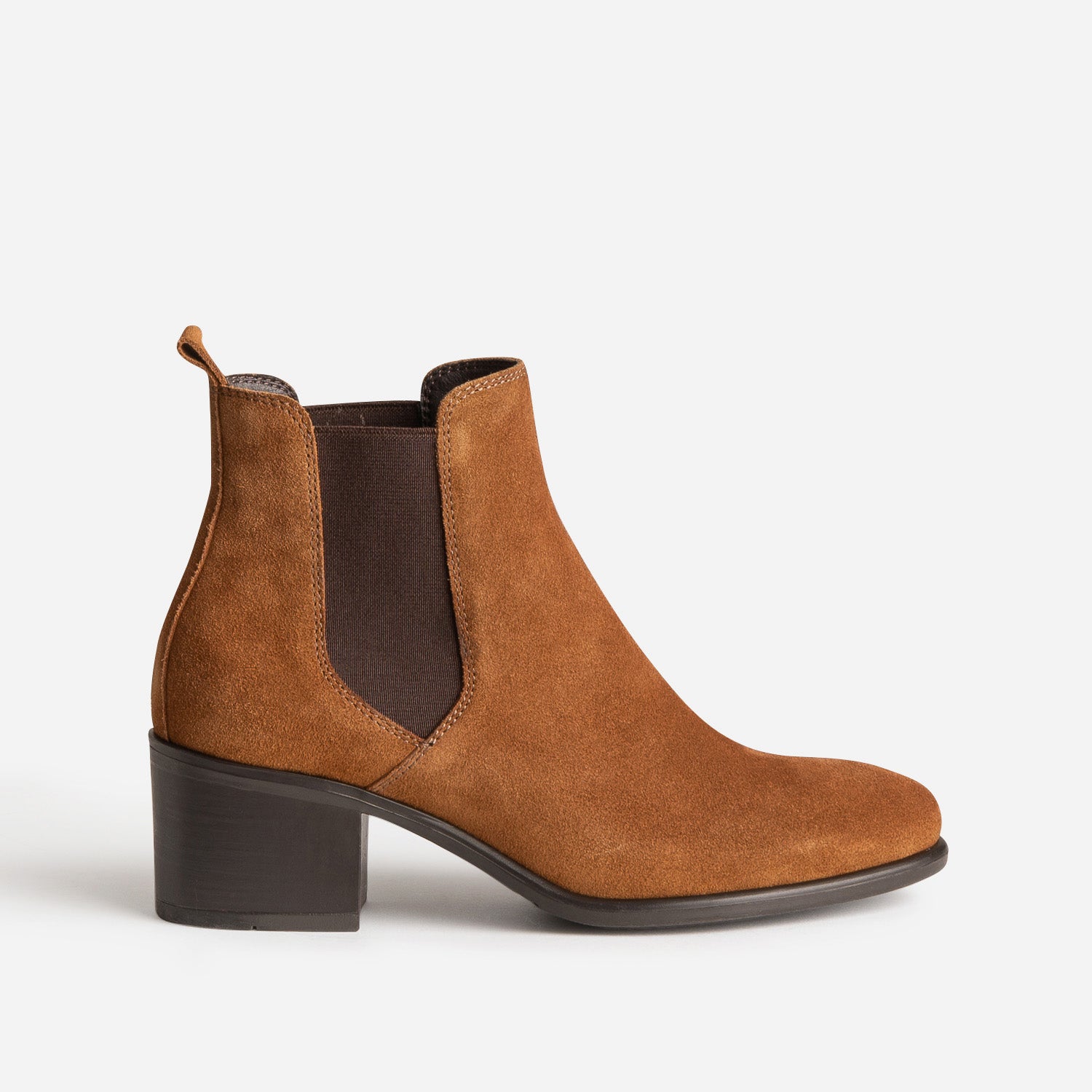 camel suede chelsea boots Ankle Boots Women ERAM