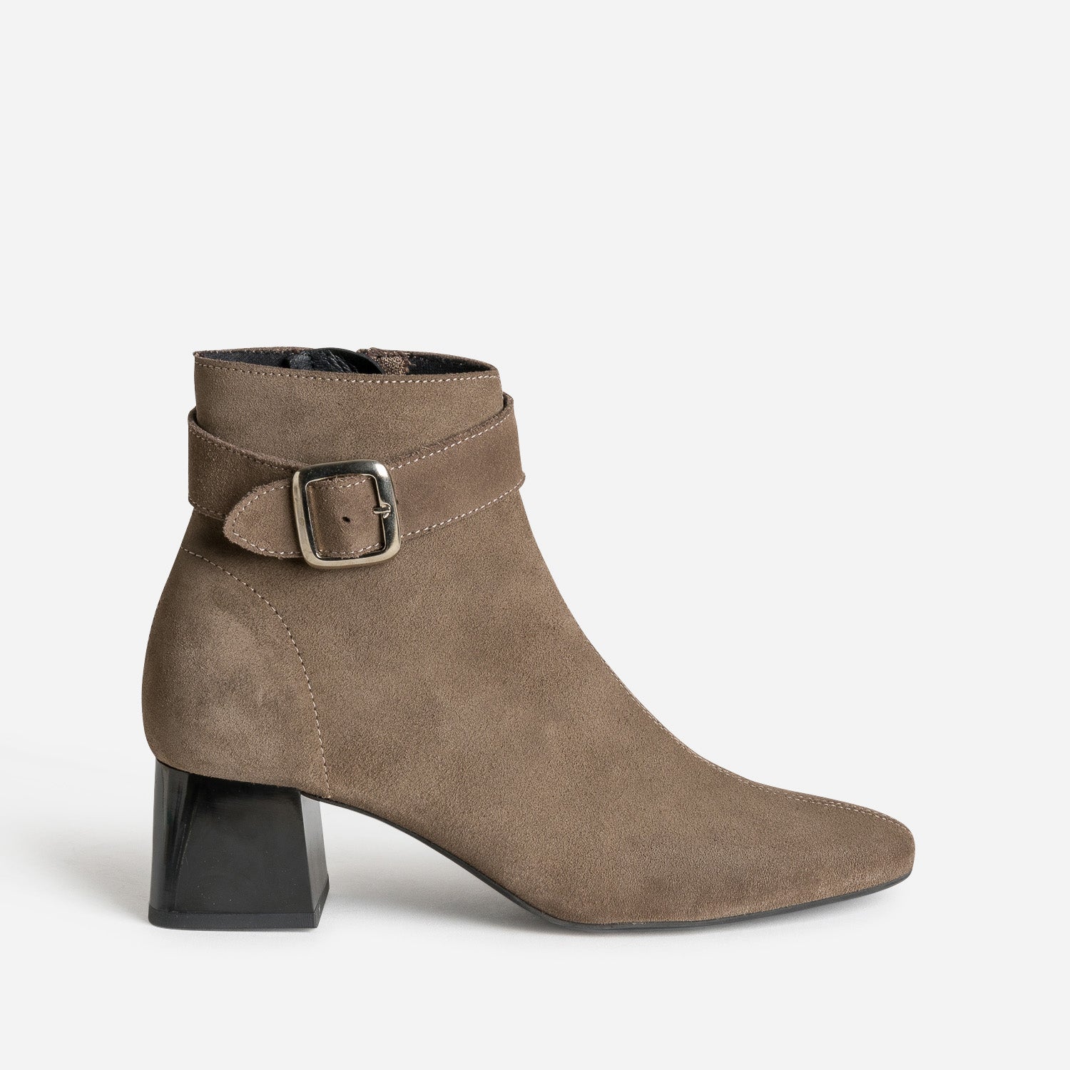 Taupe booties women top
