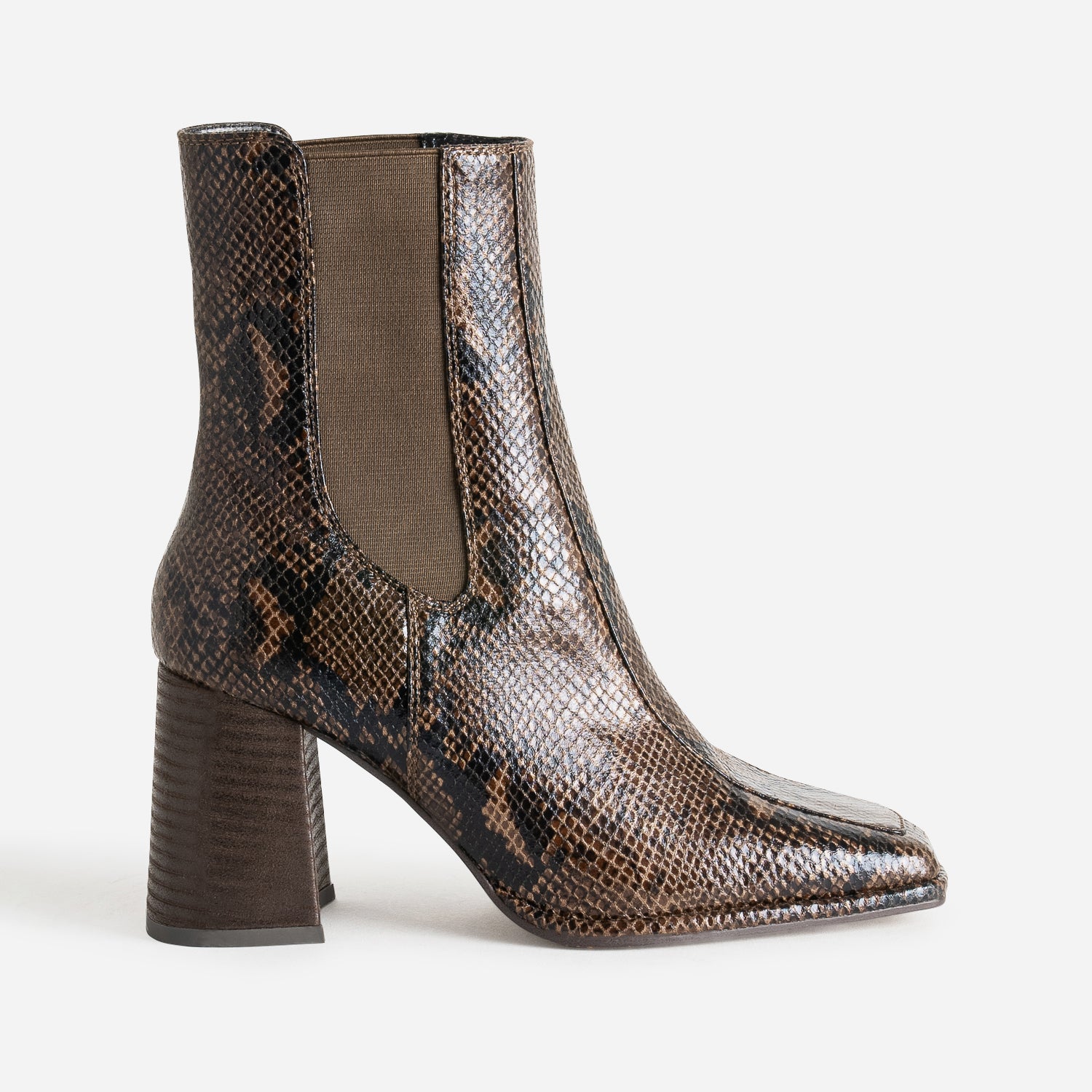 Python chelsea boots online