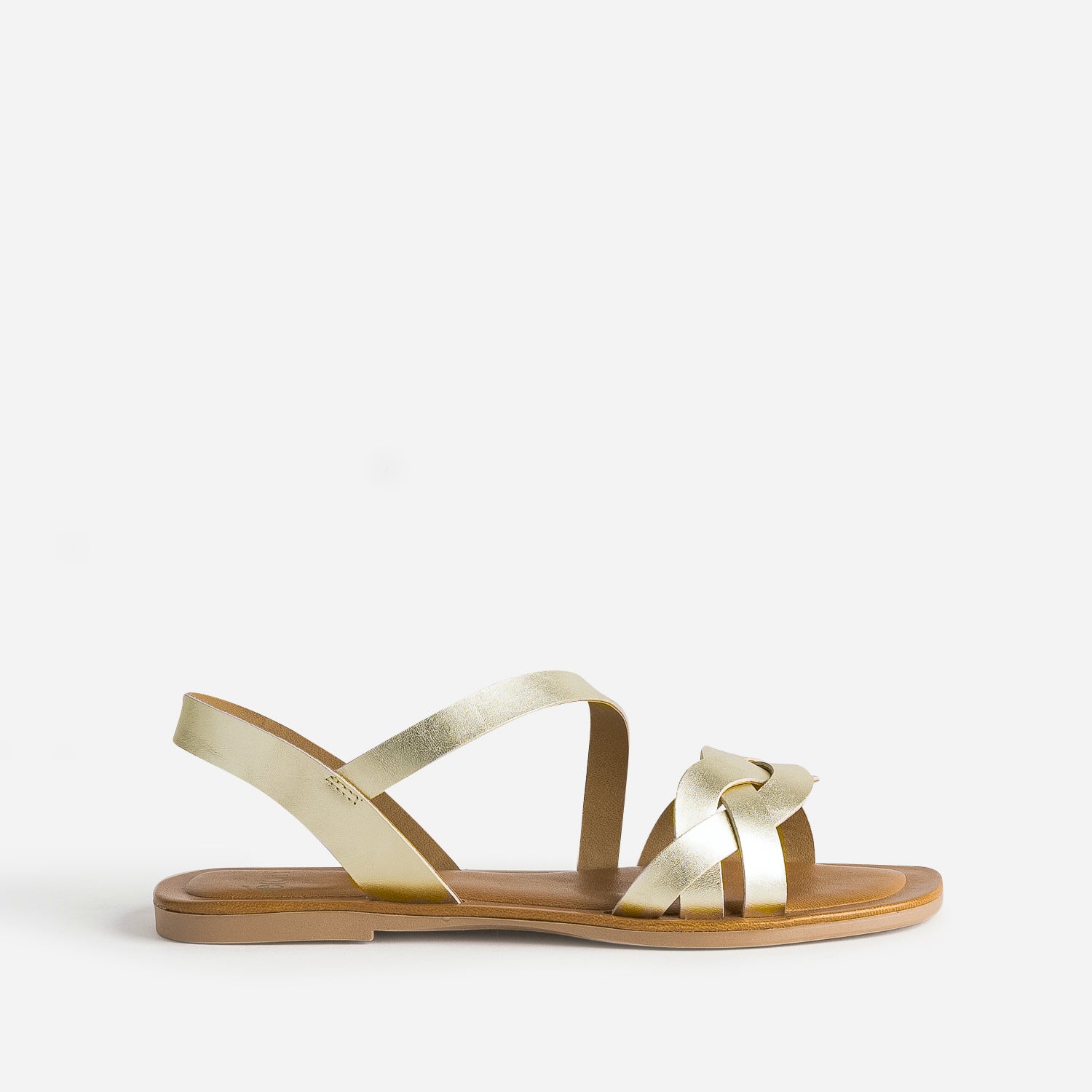 Gold leather sandals Sandals Women ERAM