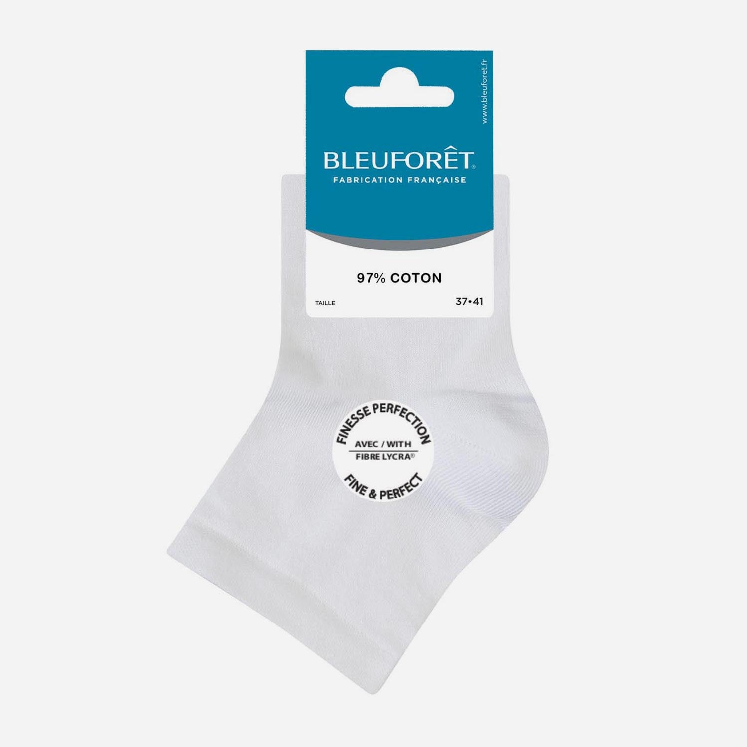 2 pairs of invisible BLEUFORET white socks Sizes 36 38 Socks tights Accessories ERAM