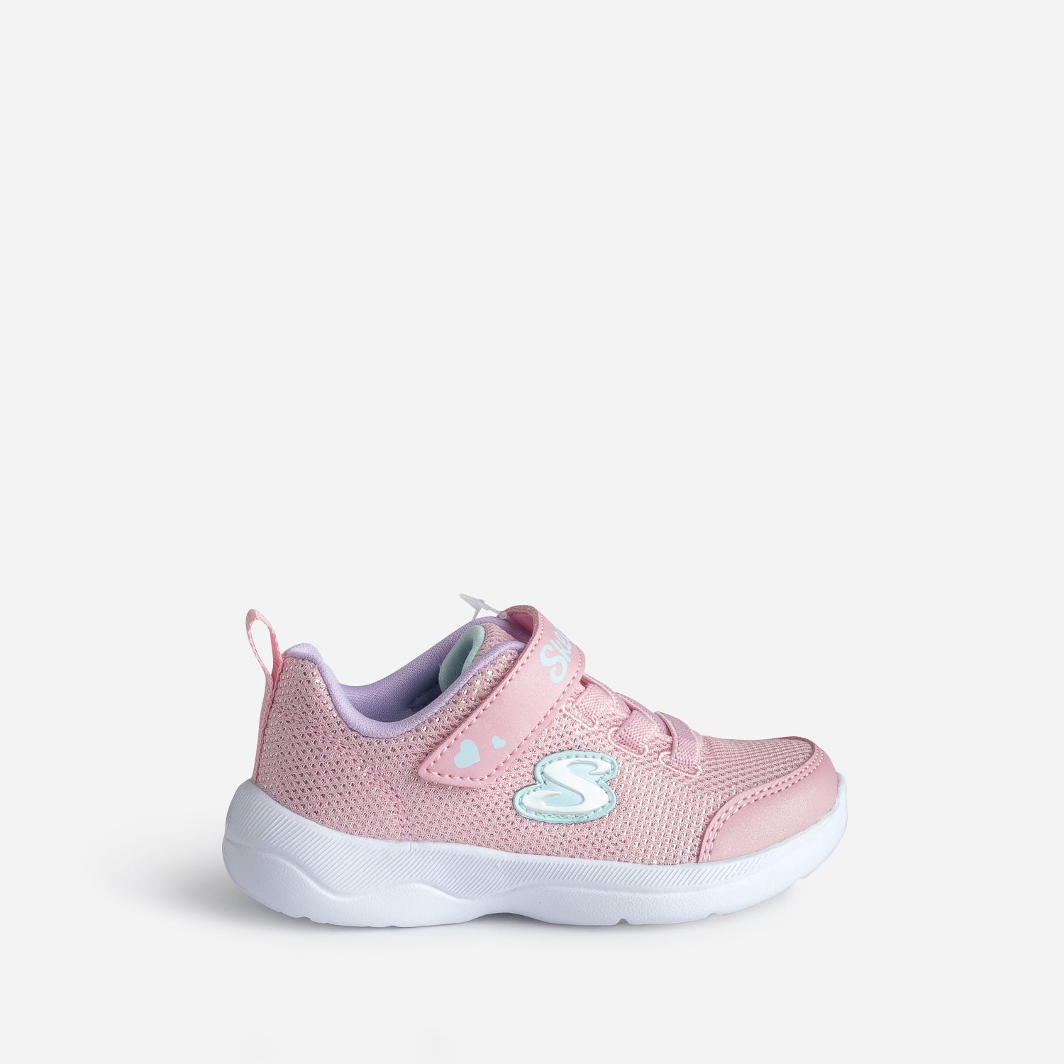 Pink sparkle skechers shop
