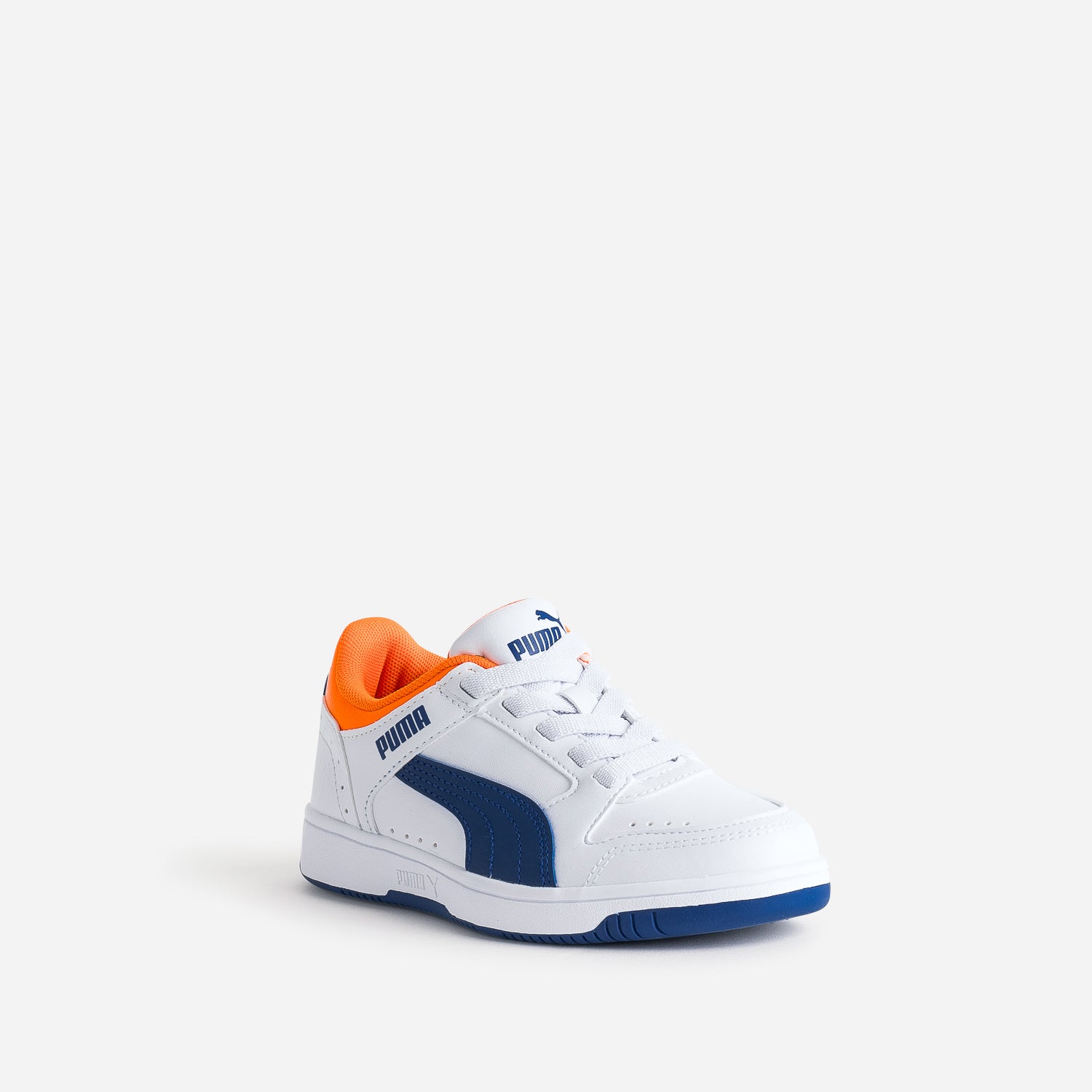 Orange and blue tennis shoes clearance