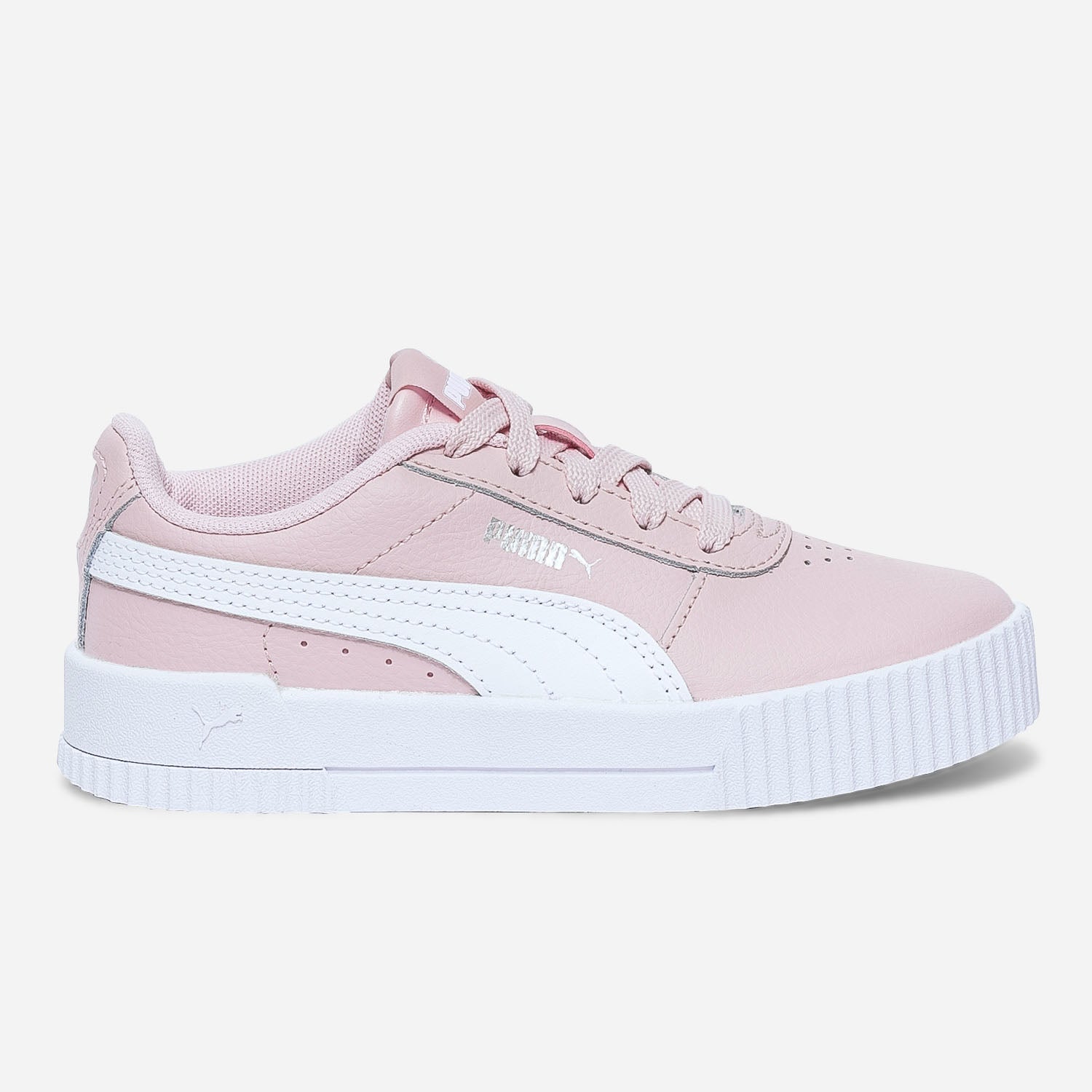 PUMA pink and white trainers with a thick sole Sport shoes SNEAKERS ERAM