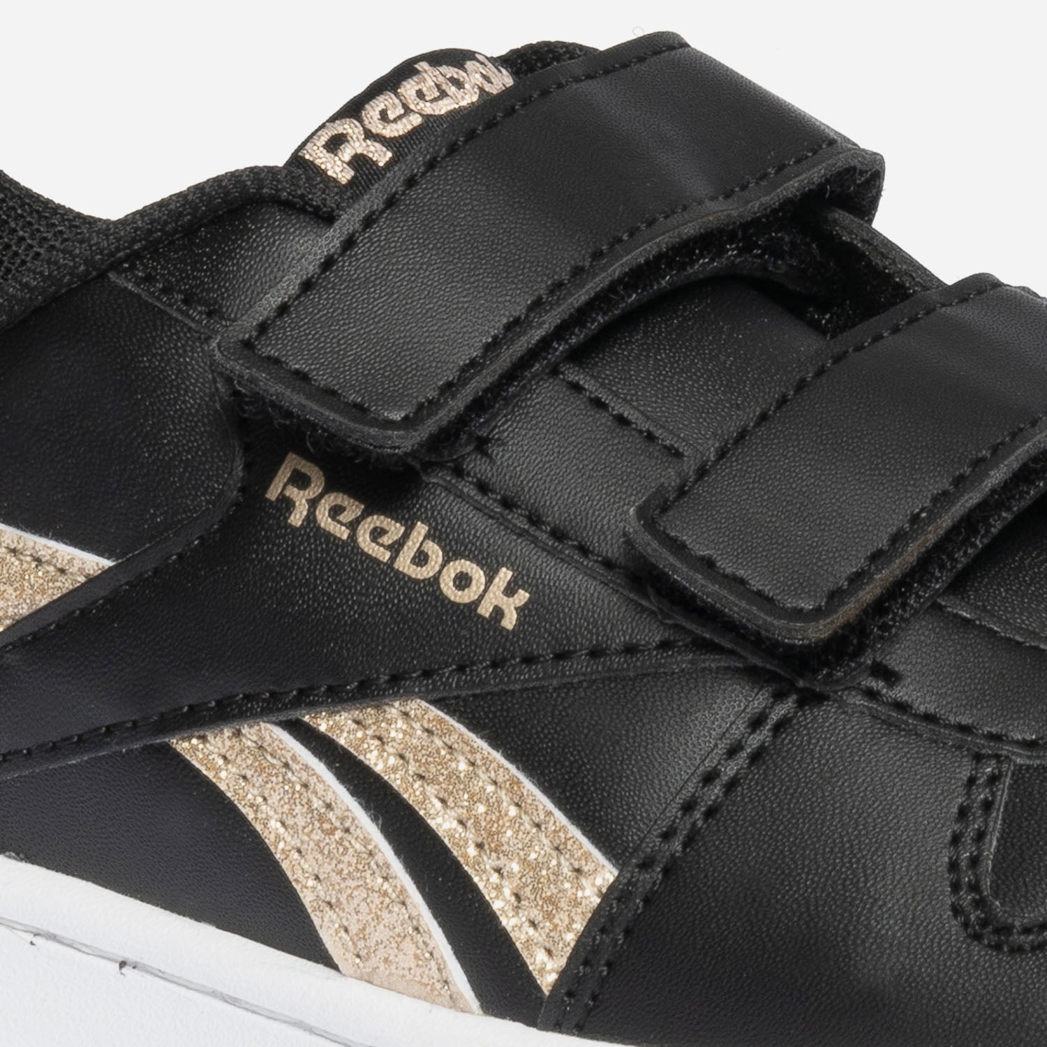 REEBOK black and gold glitter trainers Sneakers SNEAKERS ERAM