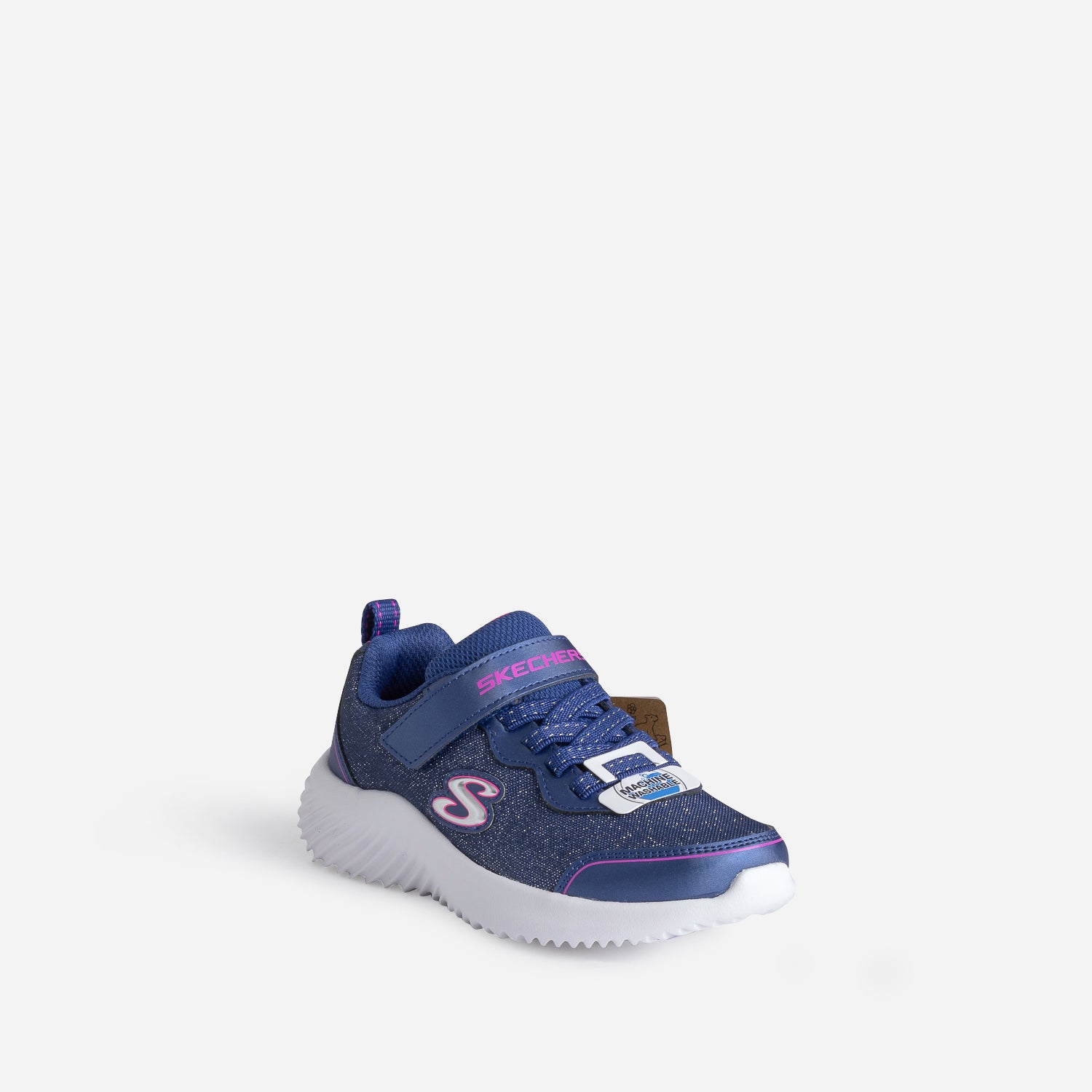 SKECHERS navy glitter trainers Sport shoes SNEAKERS ERAM