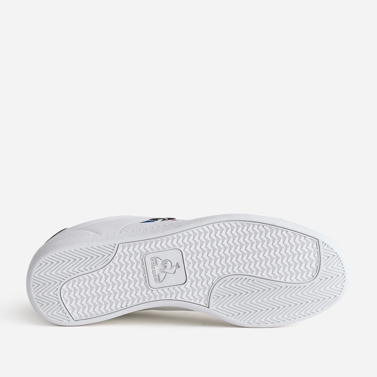 White LE COQ SPORTIF trainers with embroidered tricolor logo Sneakers SNEAKERS ERAM