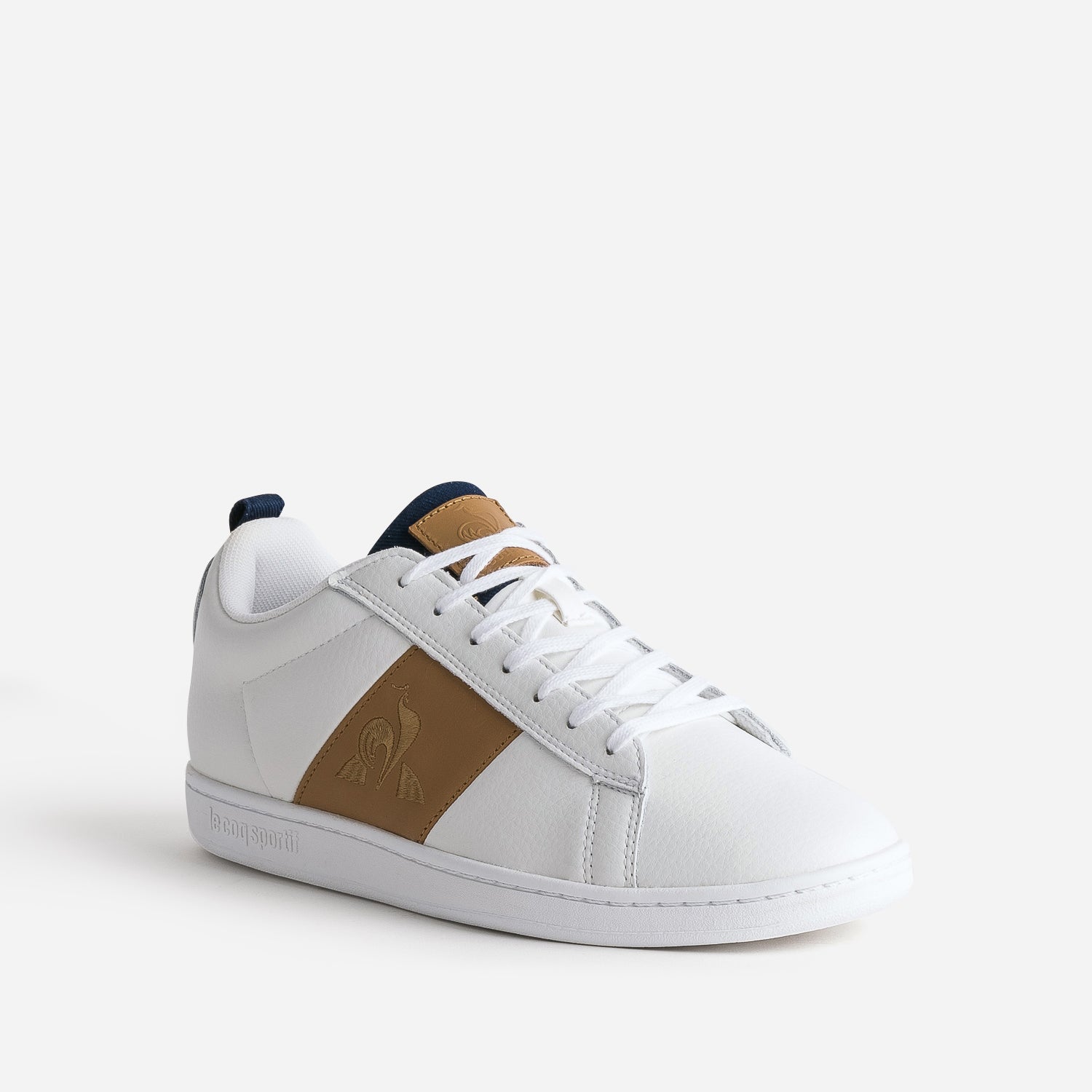 LE COQ SPORTIF white and camel tennis shoes Sneakers SNEAKERS ERAM