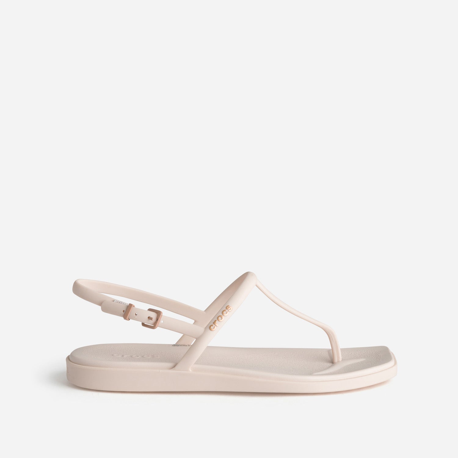 CROCS ecru pink sandal flip flops