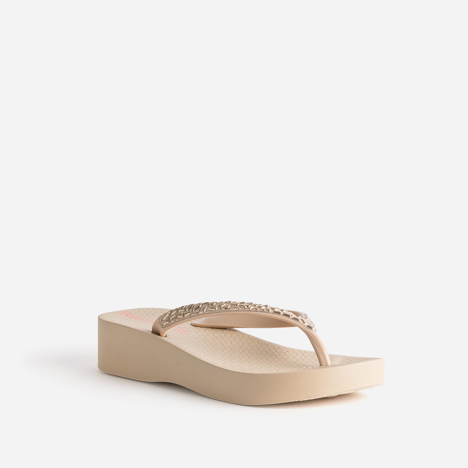 White wedge flip flop sandals cheap