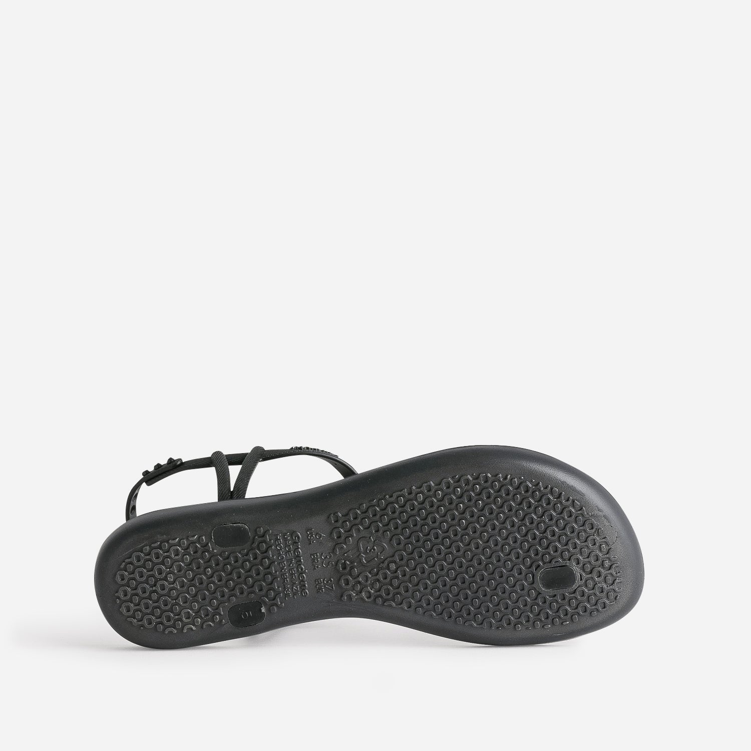 Ipanema black flip flops clearance
